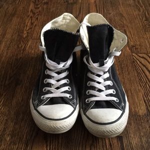 W black converse Size 9
